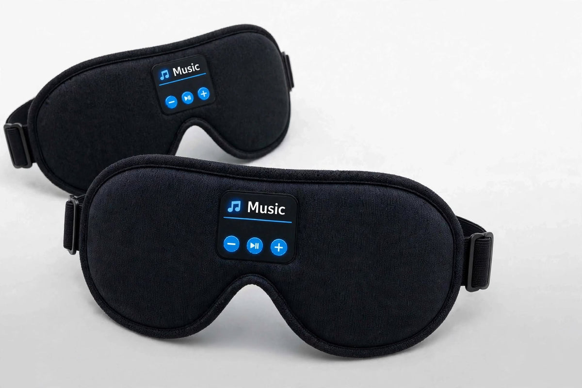 2x 3D Bluetooth Eye Masks