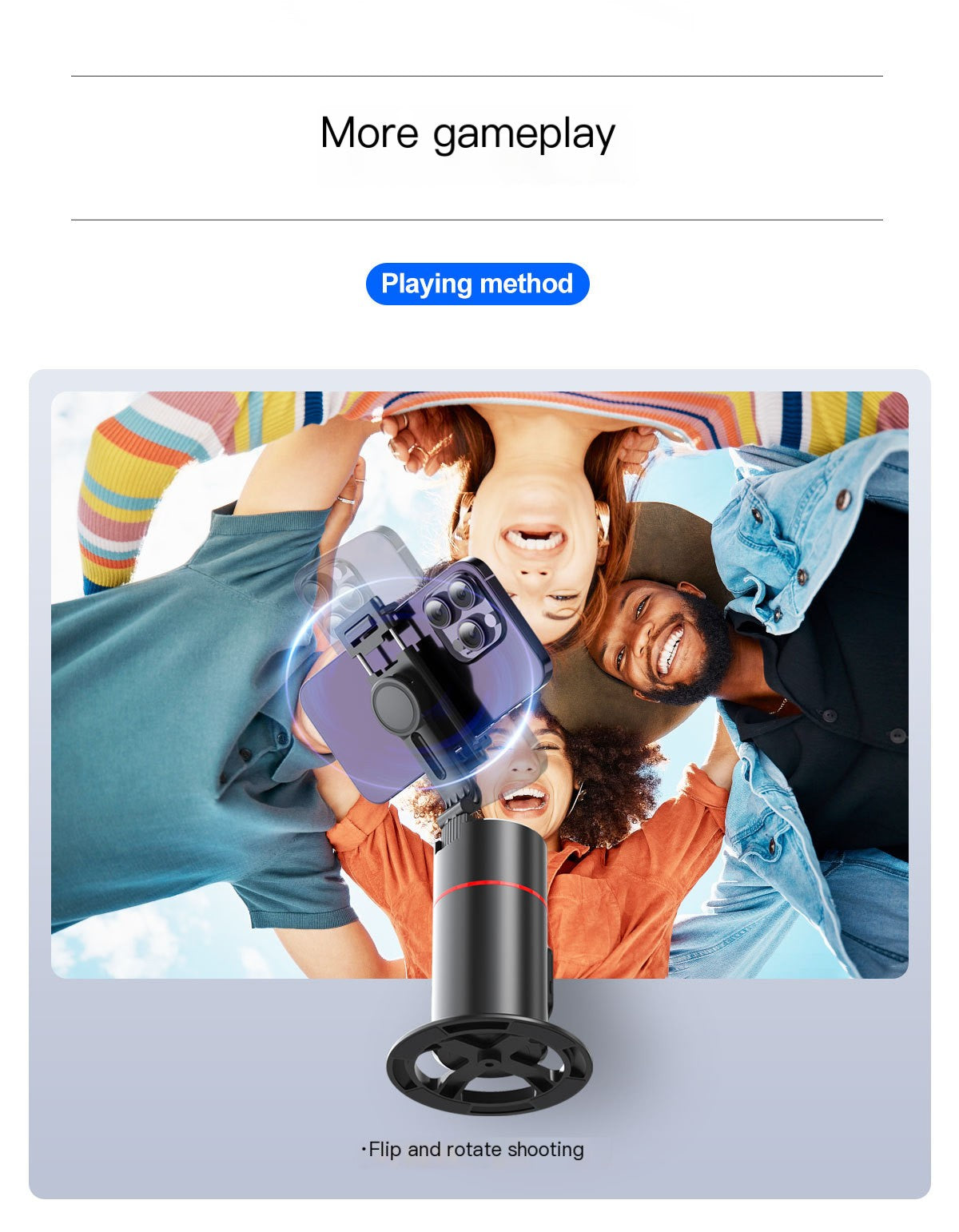 AI Face Recognition Phone Gimbal