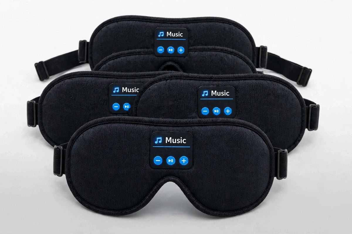 5x 3D Bluetooth Eye Masks